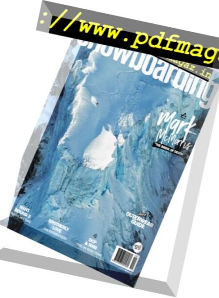 Snowboarding Australia & New Zealand – Issue 66 2017 Cover