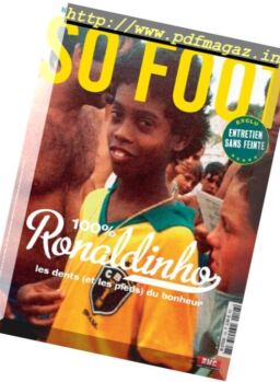 So Foot – Juillet-Aout 2017