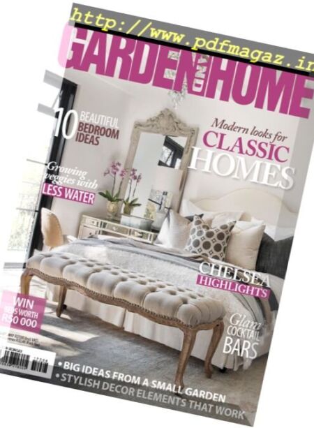 South African Garden and Home – August 2017 Cover