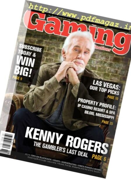 Southern Gaming and Destinations – July-August 2017 Cover