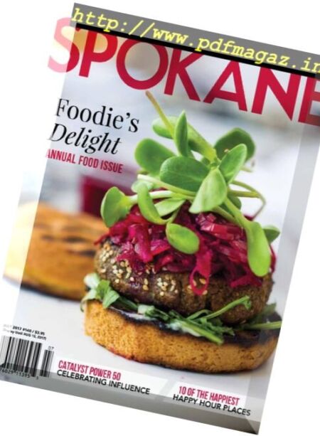 Spokane Coeur d’Alene Living – July 2017 Cover