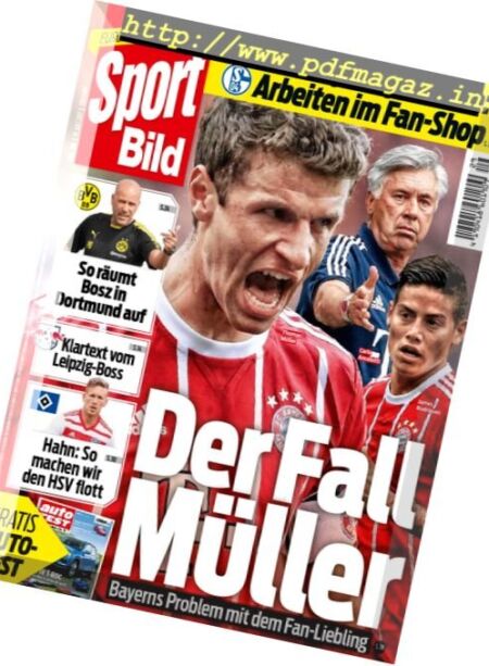 Sport Bild – 19 Juli 2017 Cover