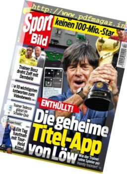 Sport Bild – 5 Juli 2017