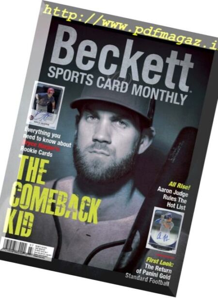 Sports Card Monthly – July 2017 Cover