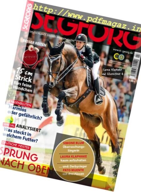 St.Georg – Juli 2017 Cover
