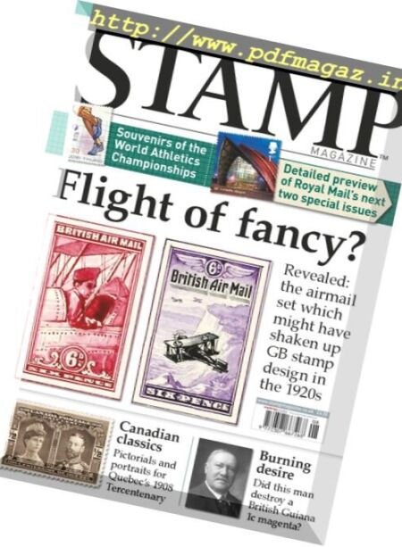 Stamp Magazine – August 2017 Cover