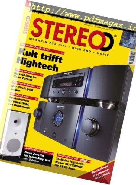 Stereo – Juni 2017 Cover