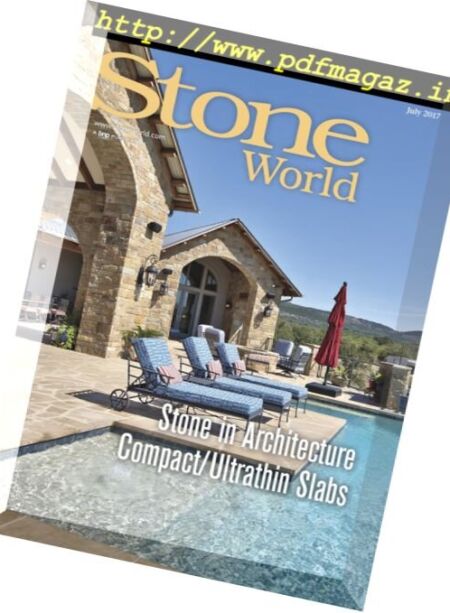 Stone World – July 2017 Cover