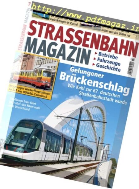 Strassenbahn Magazin – Juli 2017 Cover