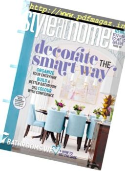 Style at Home Canada – September 2017