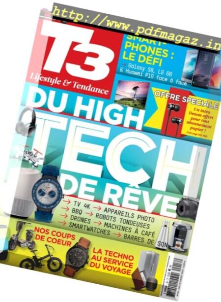 T3 France – Juillet-Aout 2017 Cover