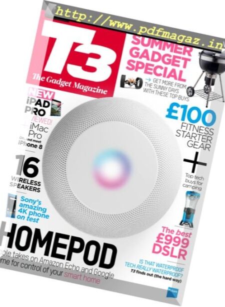 T3 UK – August 2017 Cover