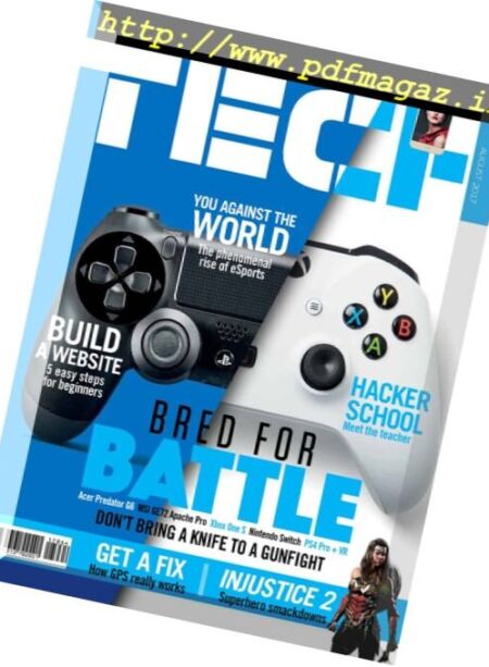 Tech Magazine – August 2017 Cover