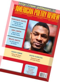 The American Poetry Review – July-August 2017
