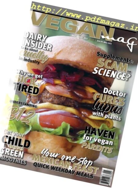The Australian Vegan Magazine – July-August 2017 Cover