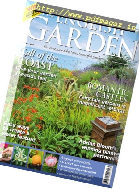 The English Garden – August 2017 Cover