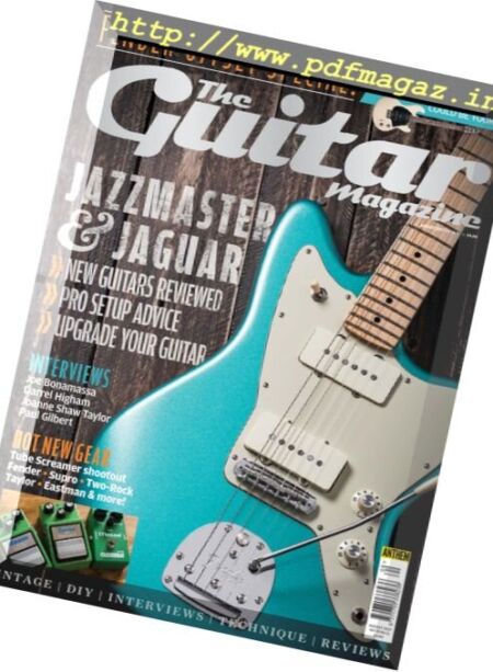 The Guitar Magazine – August 2017 Cover