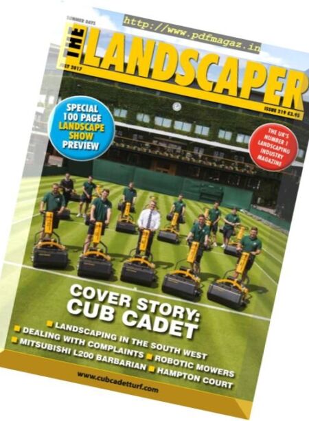 The Landscaper – July 2017 Cover