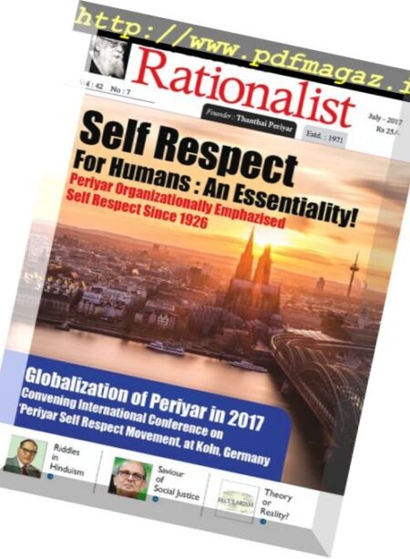 The Modern Rationalist – July 2017 Cover
