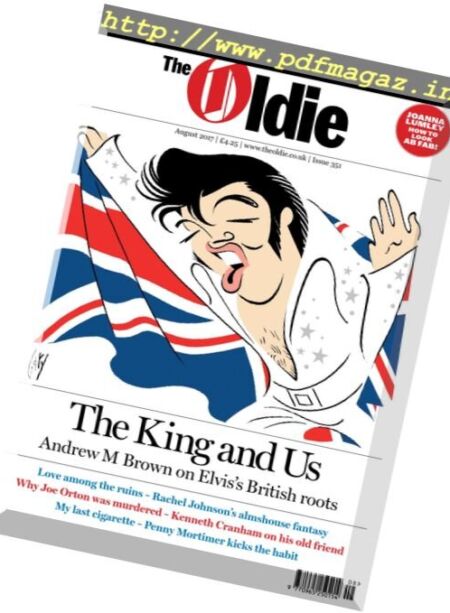 The Oldie – August 2017 Cover