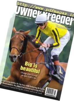 Thoroughbred Owner & Breeder – July 2017