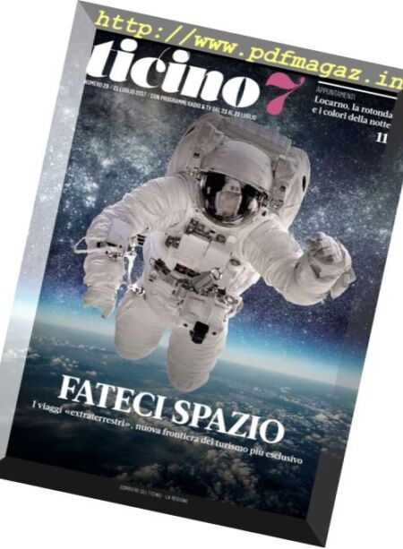 Ticino 7 – 21 Luglio 2017 Cover