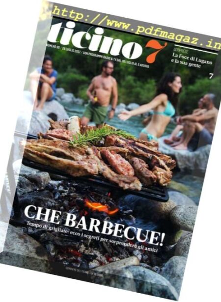 Ticino 7 – 28 Luglio 2017 Cover