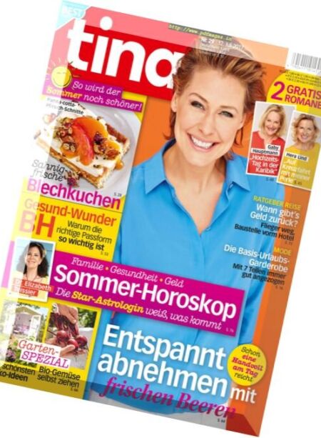 Tina Germany – 12 Juli 2017 Cover