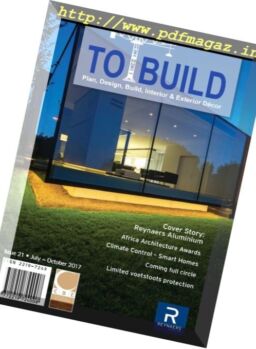 To Build Magazine – July-October 2017