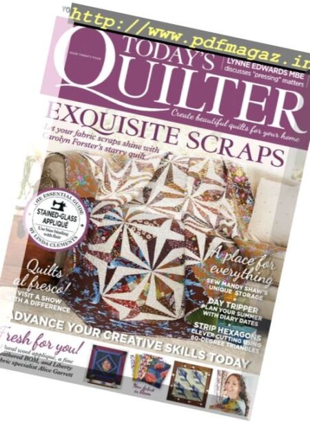 Today’s Quilter – Issue 24, 2017 Cover
