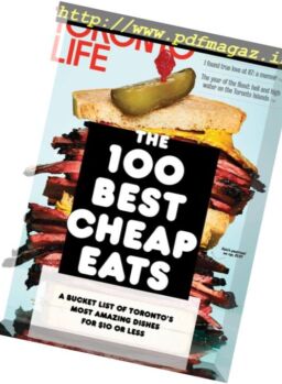 Toronto Life – August 2017