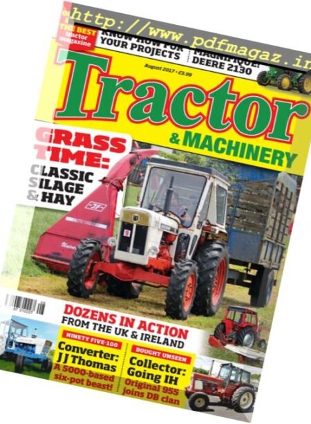 Tractor & Machinery – August 2017 Cover