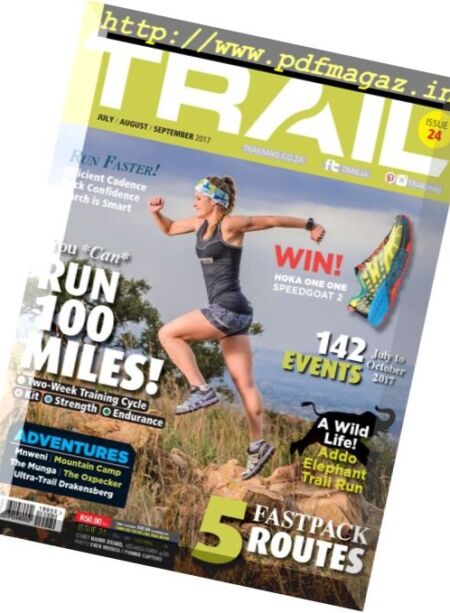 Trail South Africa – July-September 2017 Cover