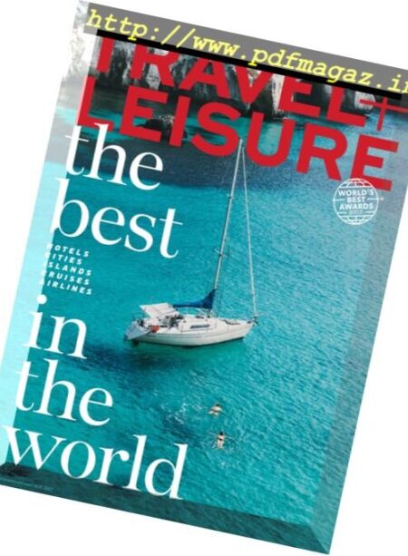 Travel+Leisure USA – August 2017 Cover