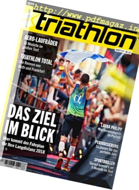 Triathlon Germany – August 2017 Cover
