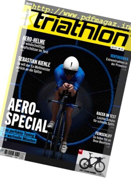 Triathlon Germany – Juli 2017 Cover