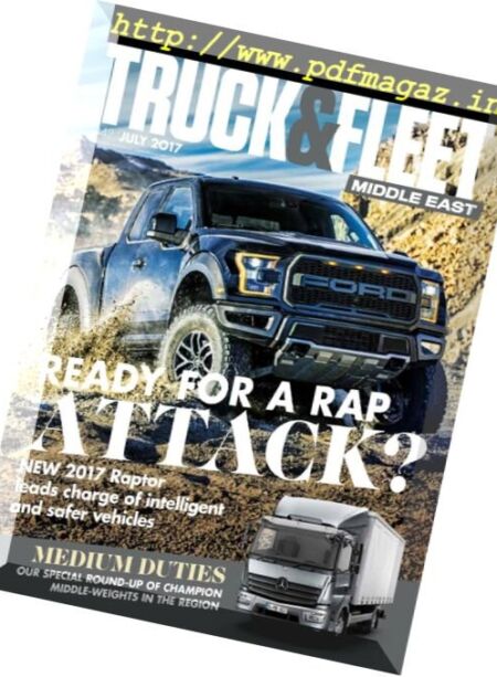 Truck & Fleet Middle East – July 2017 Cover