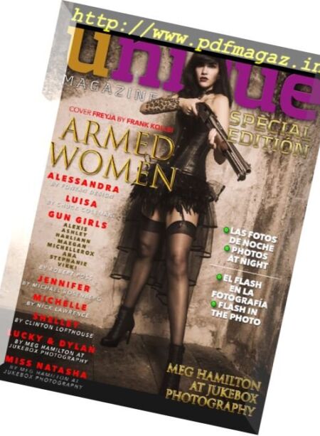 Unique Magazine – June 2017 Cover