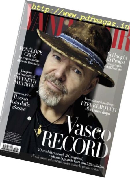 Vanity Fair Italia – 5 Luglio 2017 Cover
