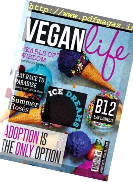 Vegan Life – August 2017 Cover