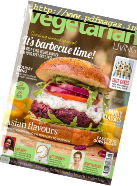 Vegetarian Living – August 2017 Cover