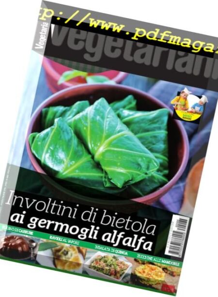 Vegetariani in Cucina – Agosto 2016 Cover
