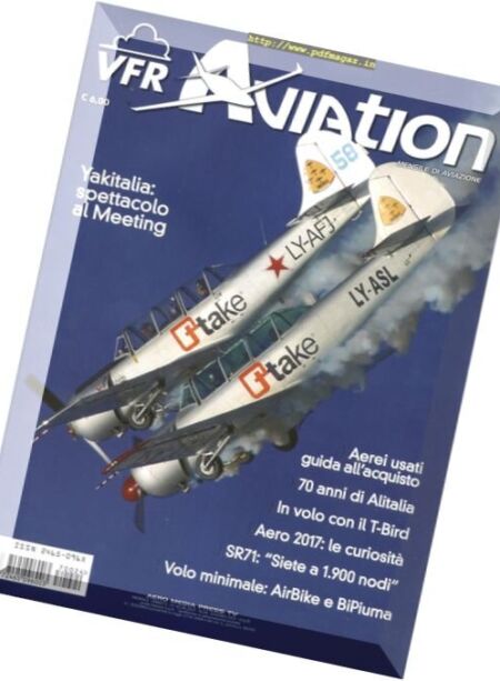 VFR Aviation – Giugno 2017 Cover