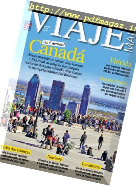 Viaje Mais – Julho 2017 Cover
