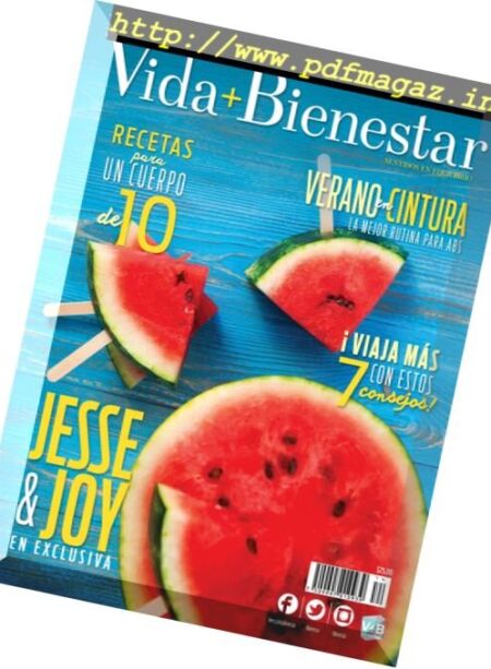 Vida+Bienestar – Julio 2017 Cover