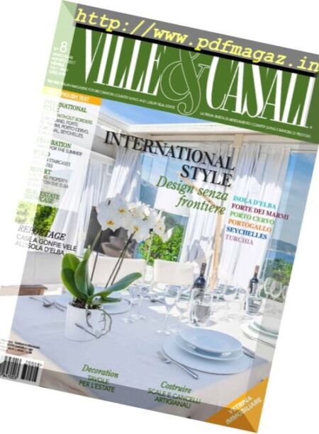 Ville & Casali – Agosto 2017 Cover