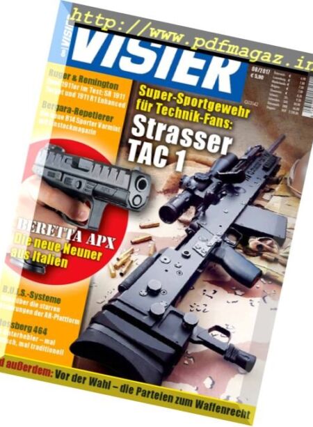 Visier Germany – August 2017 Cover