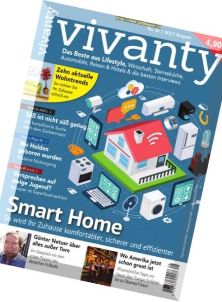 Vivanty – August 2017 Cover