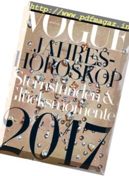 Vogue Jahreshoroskop – Januar 2017