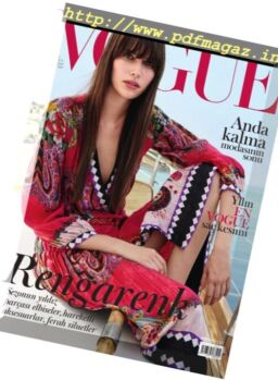 Vogue Turkey – Temmuz 2017